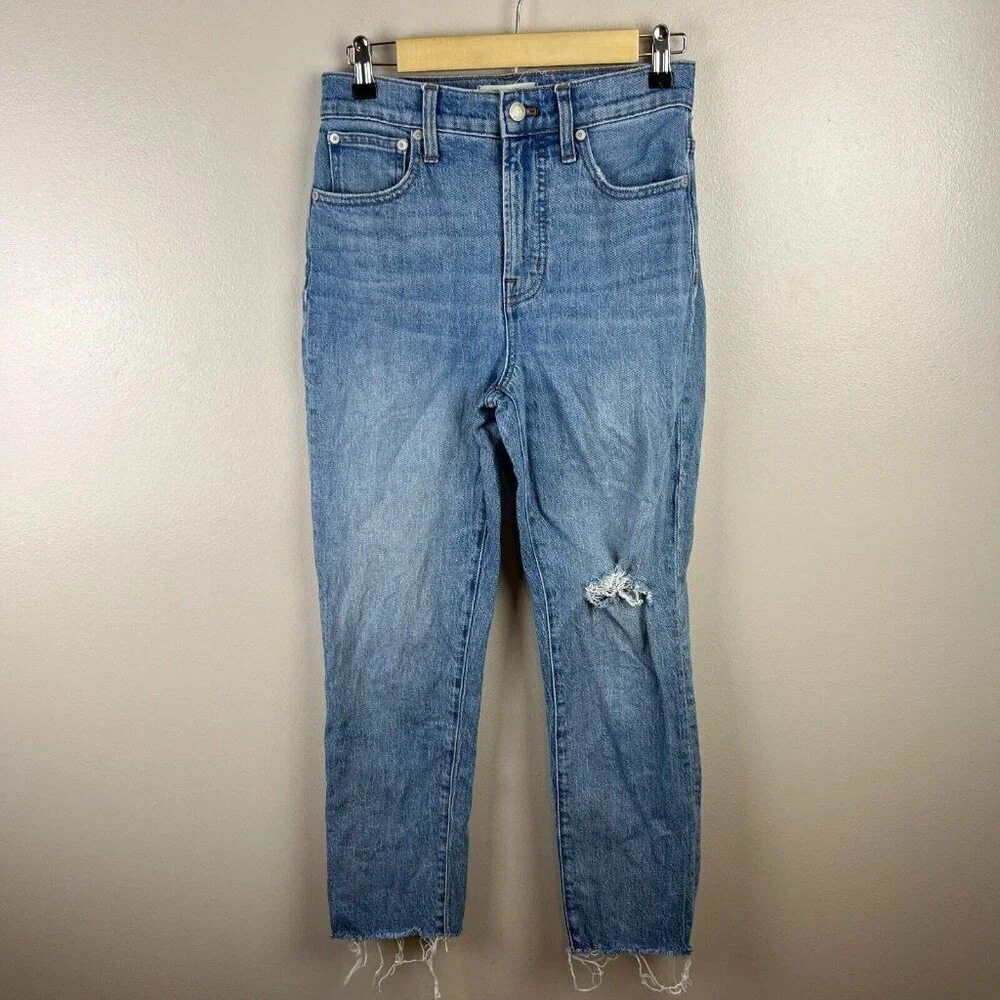 Madewell Perfect Vintage Jean Size 26 Rosabelle Wash Comfort Stretch High Rise
